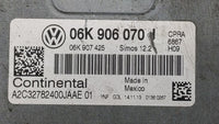 2014 Volkswagen Passat PCM Engine Control Computer ECU ECM PCU OEM P/N:06K 906 070 H 06K 906 070 J Fits OEM Used Auto Parts 