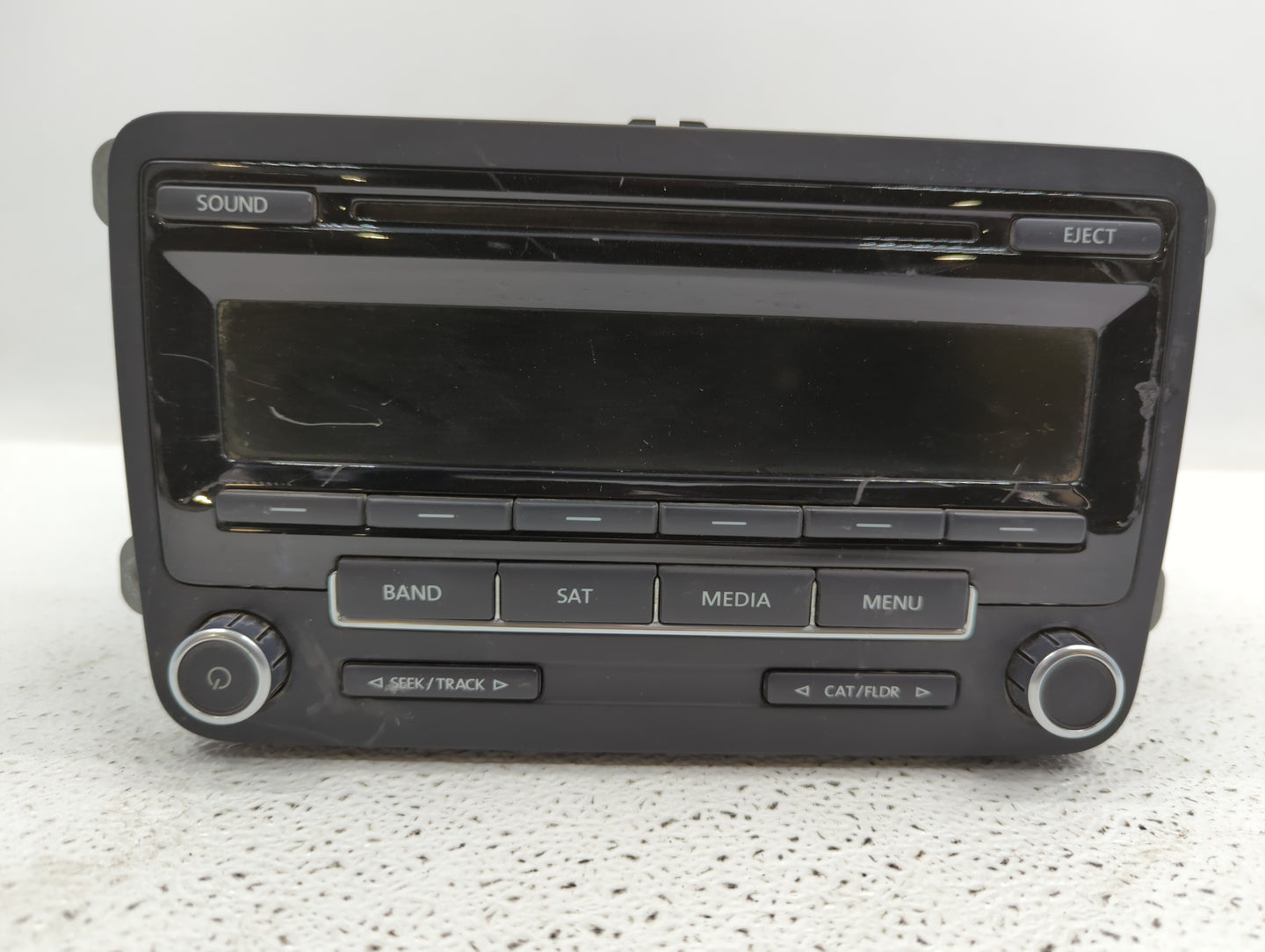 2013-2015 Volkswagen Passat Radio AM FM Cd Player Receiver Replacement P/N:1K0035164F 1K0 035 164 F Fits Fits 2013 2014 2015