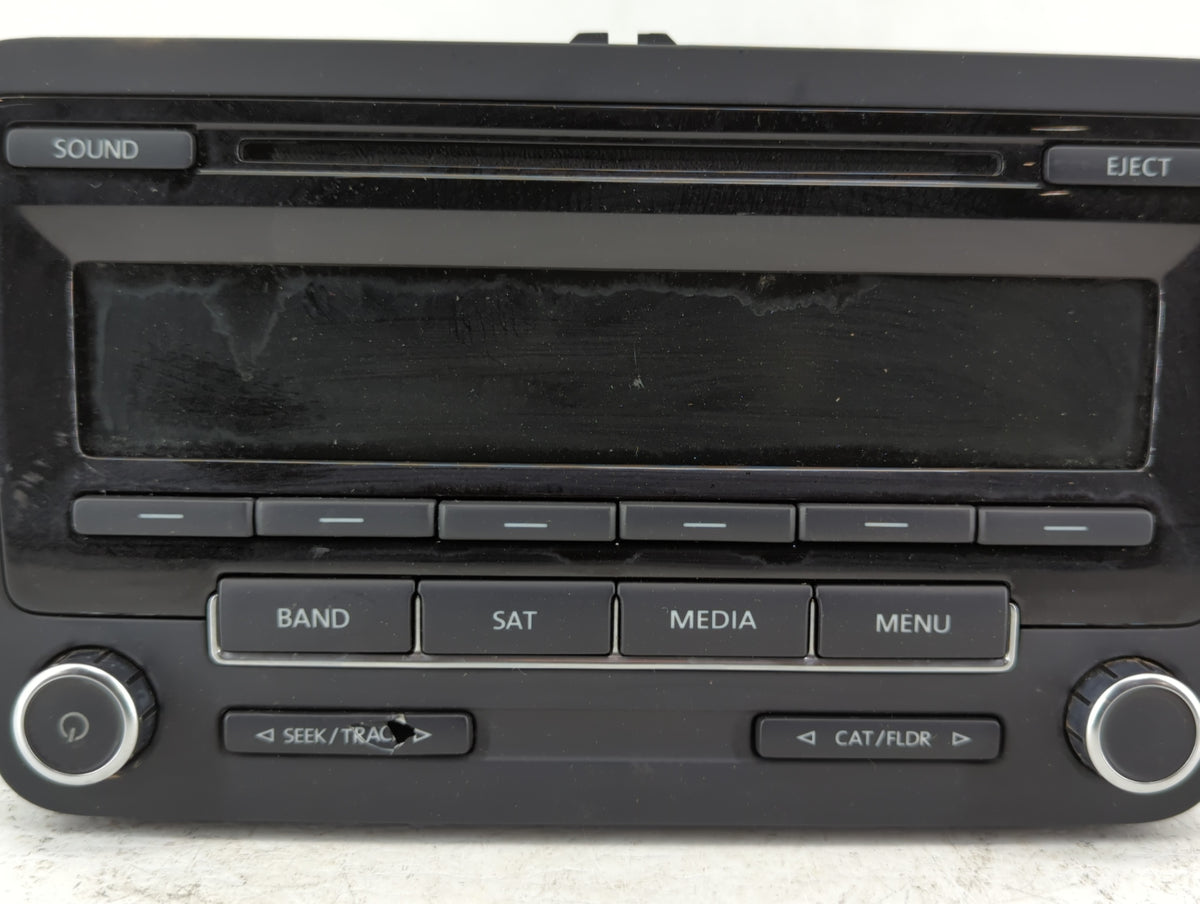 2012-2015 Volkswagen Passat Am Fm Cd Player Radio Receiver 554669 - Oemusedautoparts1.com