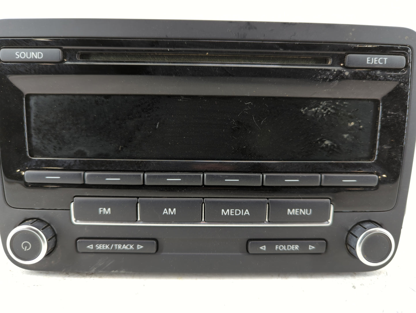 2012-2015 Volkswagen Passat Am Fm Cd Player Radio Receiver - Oemusedautoparts1.com