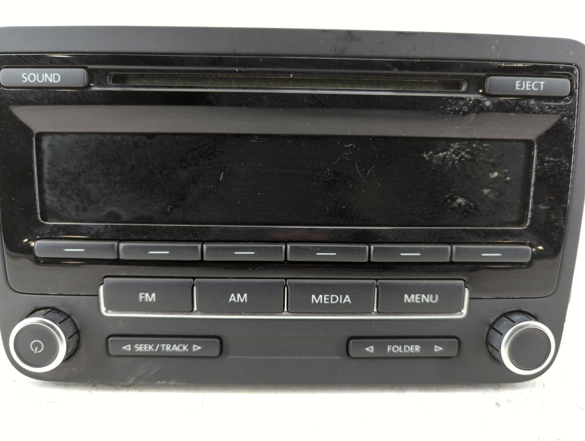 2012-2015 Volkswagen Passat Am Fm Cd Player Radio Receiver 554675 - Oemusedautoparts1.com