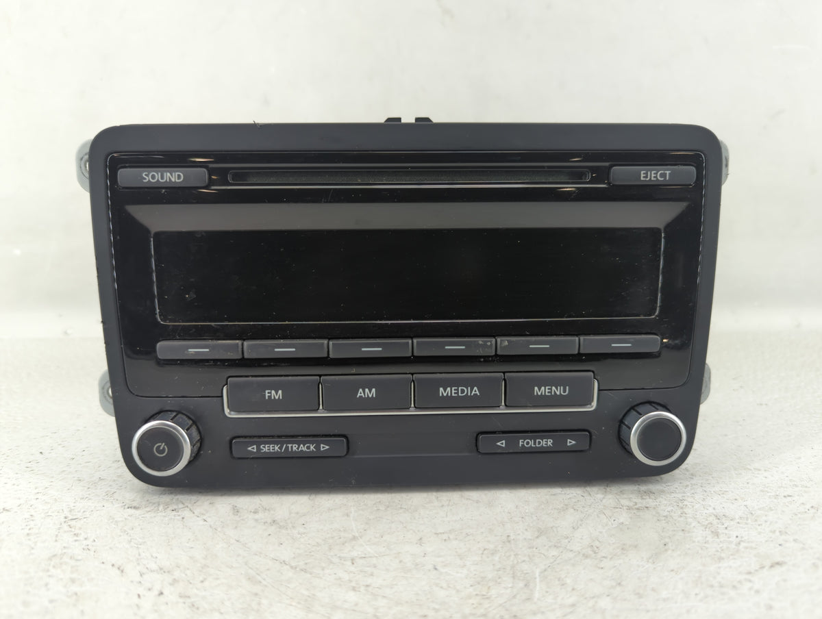 2012-2015 Volkswagen Passat Am Fm Cd Player Radio Receiver 572997 - Oemusedautoparts1.com