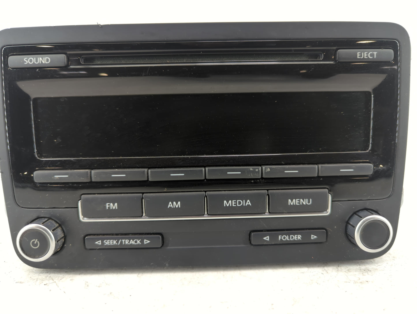 2012-2015 Volkswagen Passat Am Fm Cd Player Radio Receiver - Oemusedautoparts1.com