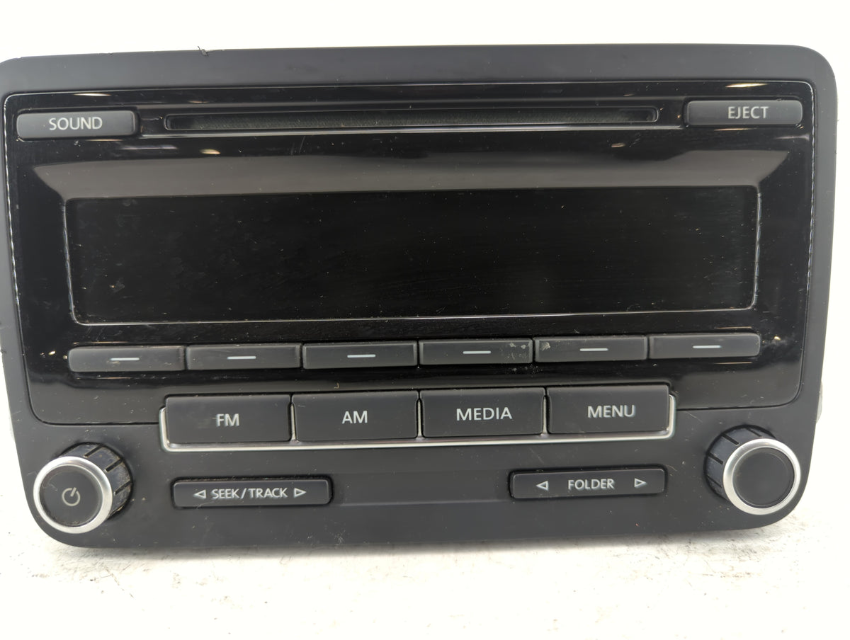 2012-2015 Volkswagen Passat Am Fm Cd Player Radio Receiver 572997 - Oemusedautoparts1.com