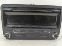 2013-2015 Volkswagen Passat Am Fm Cd Player Radio Receiver 582117 - Oemusedautoparts1.com