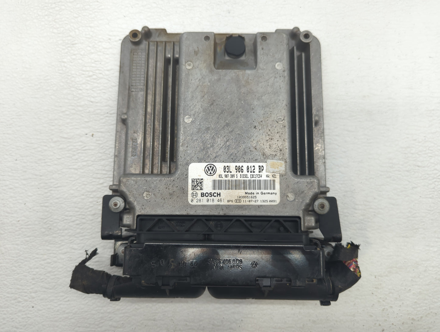 2013-2014 Volkswagen Passat PCM Engine Control Computer ECU ECM PCU OEM P/N:03L 906 012 BP Fits Fits 2013 2014 OEM Used Auto