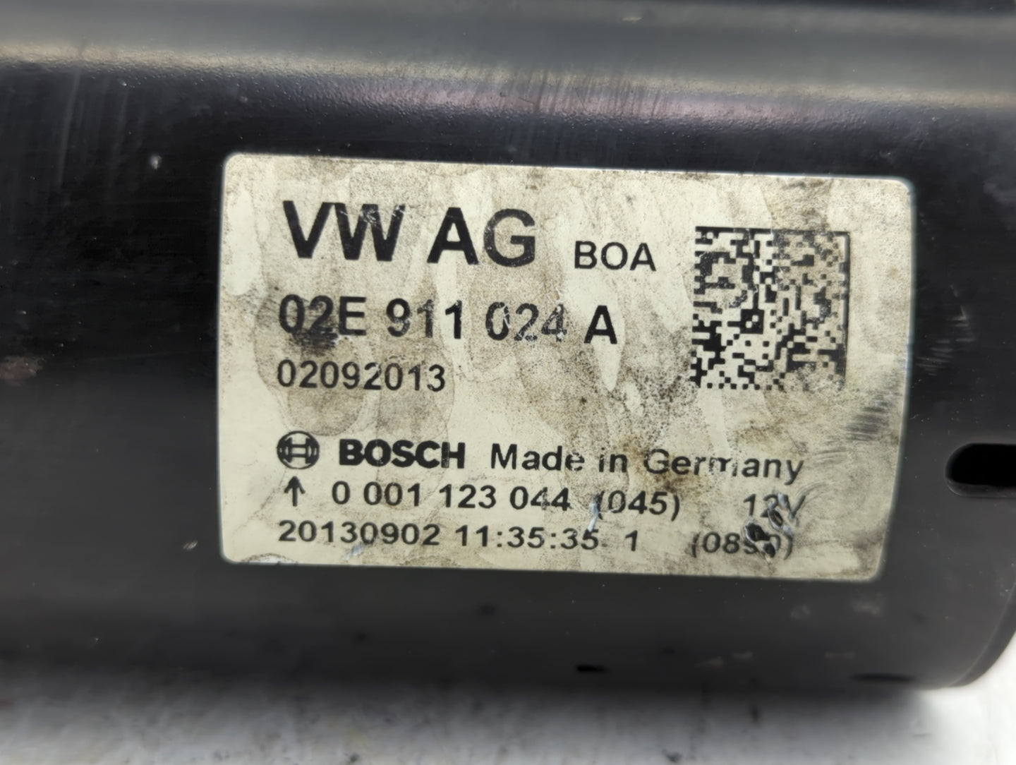 2012-2015 Volkswagen Passat Car Starter Motor Solenoid OEM P/N:02E 911 024 A Fits Fits 2009 2010 2011 2012 2013 2014 2015 20
