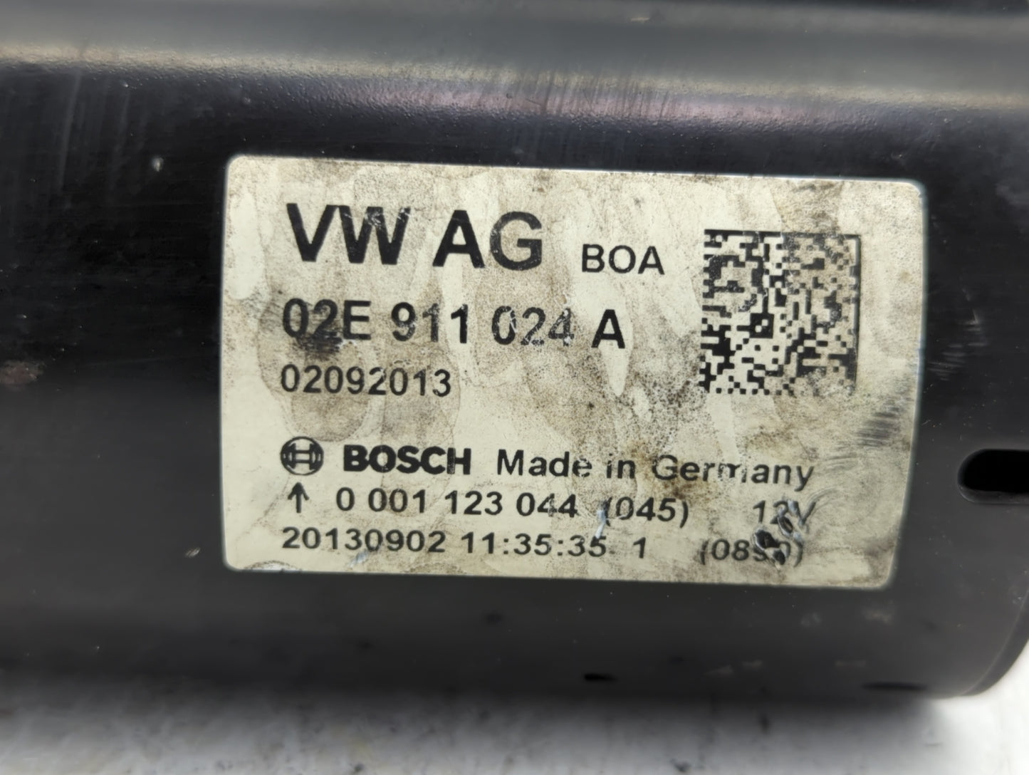 2012-2015 Volkswagen Passat Car Starter Motor Solenoid OEM P/N:02E 911 024 A Fits Fits 2009 2010 2011 2012 2013 2014 2015 20