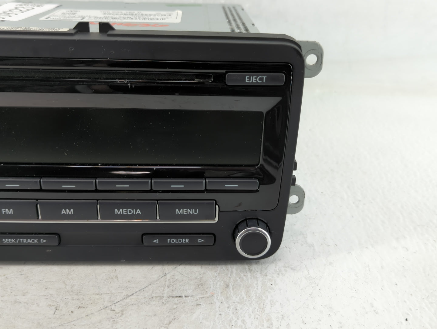 2012-2015 Volkswagen Passat Radio AM FM Cd Player Receiver Replacement P/N:1K0 035 164 D 28354813 Fits OEM Used Auto Parts -