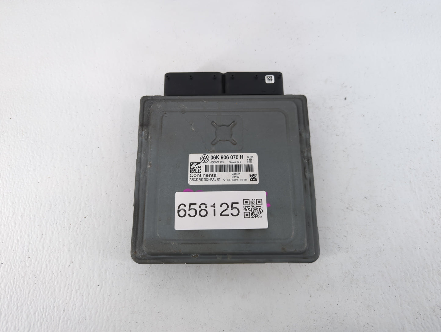 2014 Volkswagen Passat PCM Engine Control Computer ECU ECM PCU OEM P/N:06K 906 070 H Fits Fits 2015 OEM Used Auto Parts - Oe