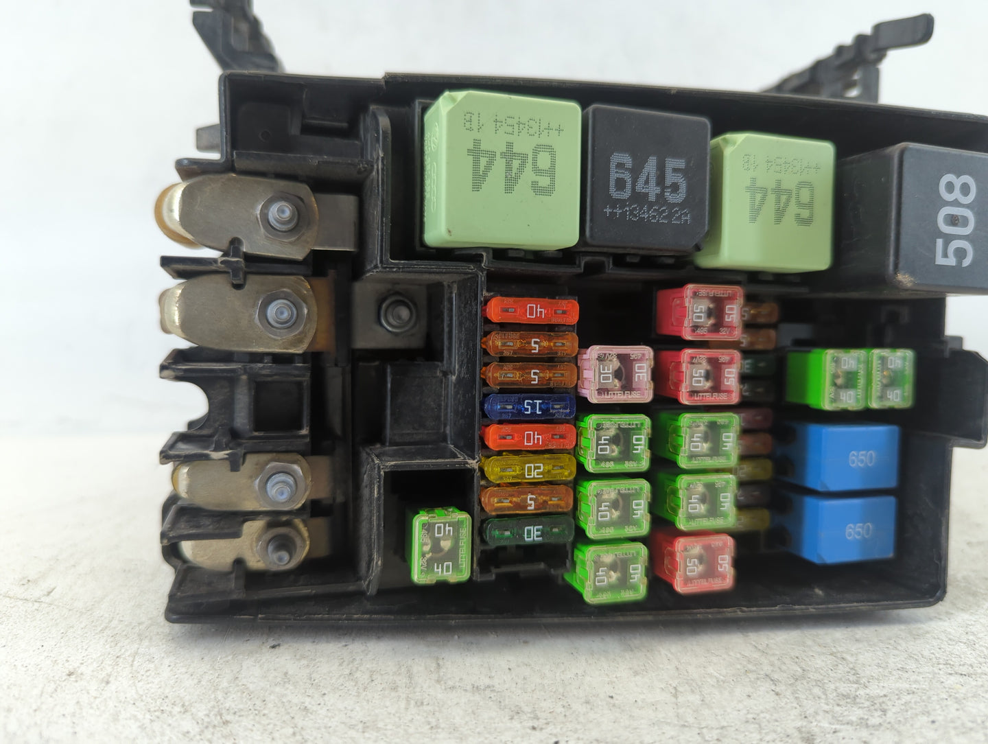 2012-2020 Volkswagen Passat Fusebox Fuse Box Panel Relay Module P/N:51 E00001289 5C0 937 132 A Fits OEM Used Auto Parts - Oe