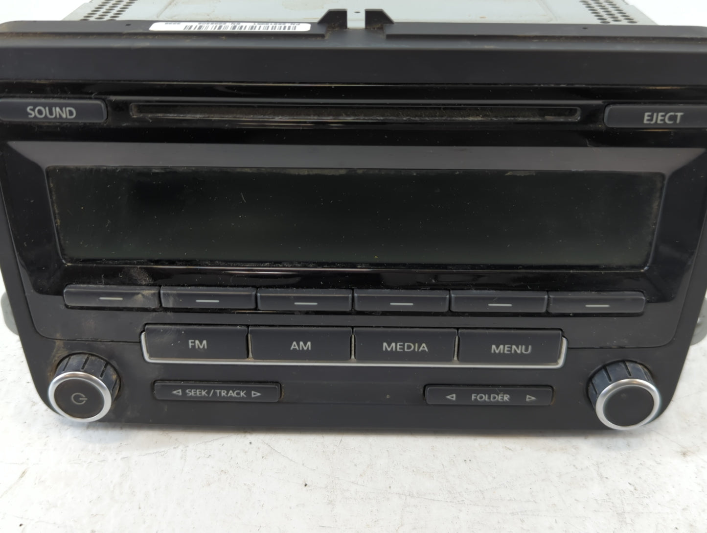 2012-2015 Volkswagen Passat Am Fm Cd Player Radio Receiver - Oemusedautoparts1.com
