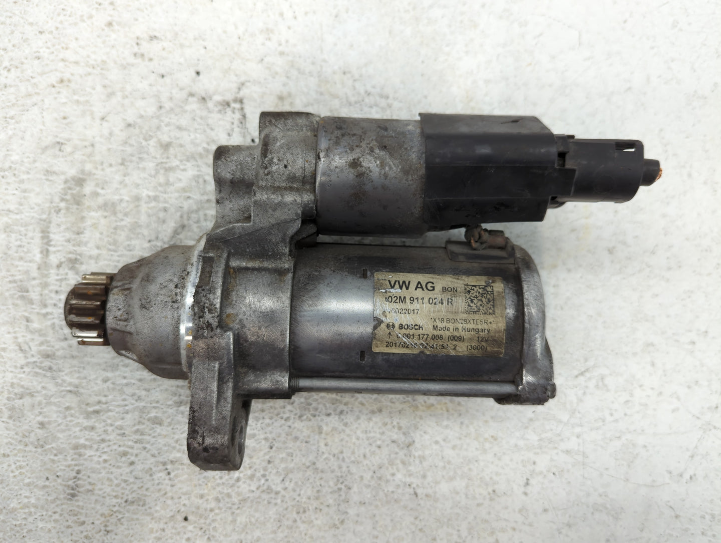 2012-2015 Volkswagen Passat Car Starter Motor Solenoid OEM P/N:02M 911 024 R Fits Fits 2009 2010 2011 2012 2013 2014 2015 20