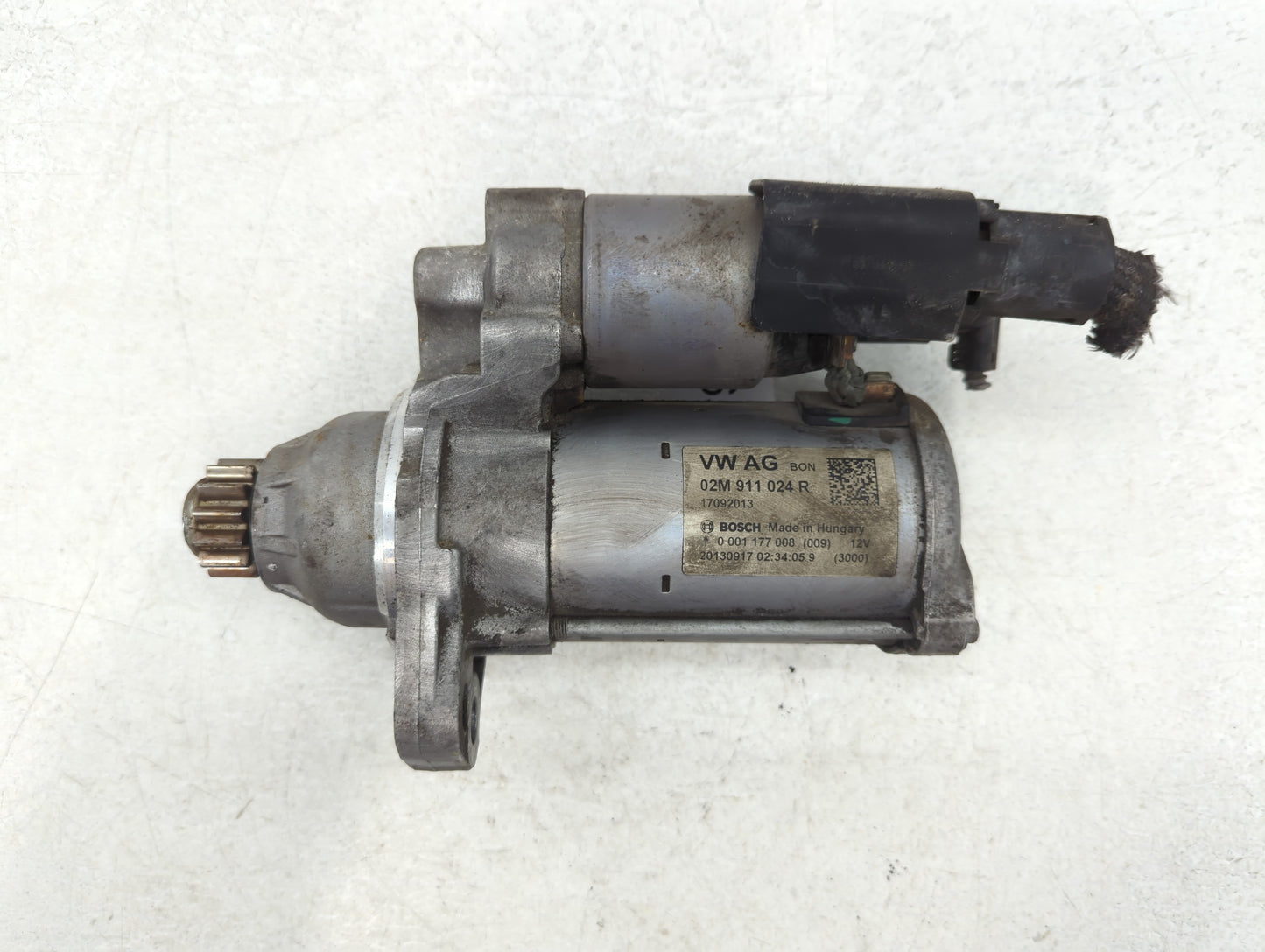 2014-2020 Volkswagen Passat Car Starter Motor Solenoid OEM P/N:0 001 177 008 02M 911 024 R Fits OEM Used Auto Parts - Oemuse