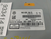 2012-2015 Volkswagen Passat Radio AM FM Cd Player Receiver Replacement P/N:1K0 035 164 D Fits Fits 2011 2012 2013 2014 2015 