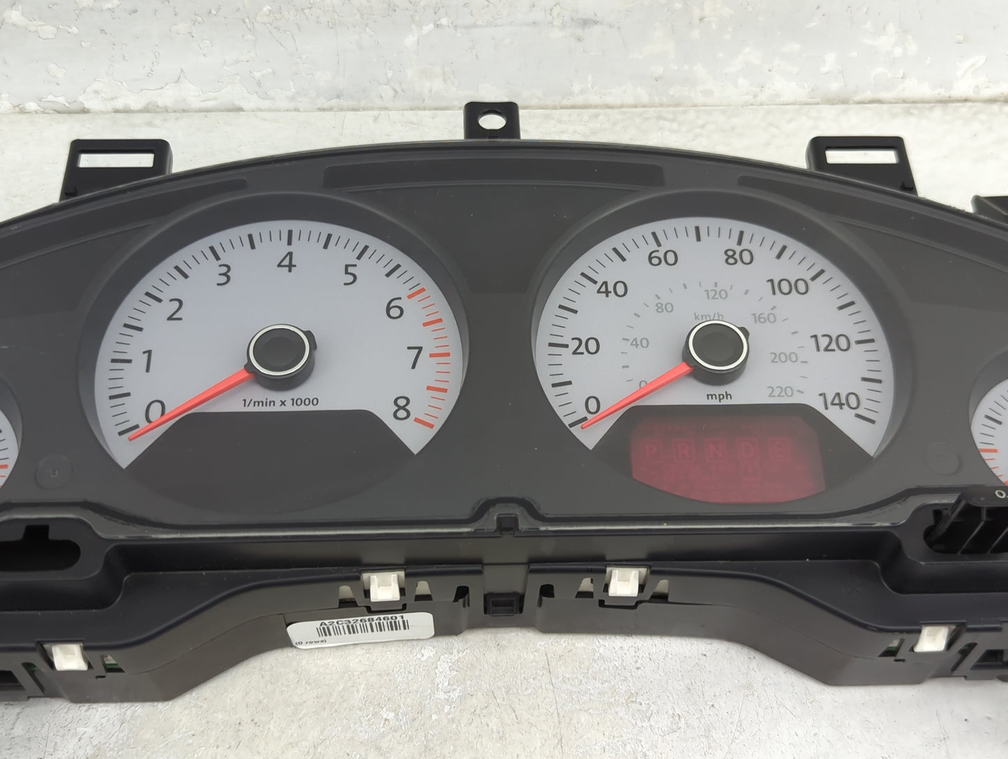 2012-2014 Volkswagen Routan Instrument Cluster Speedometer Gauges P/N:P05091589AA TGPQI171366199 Miles: Fits Fits 2012 2013 