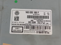 2009-2017 Volkswagen Tiguan Radio AM FM Cd Player Receiver Replacement P/N:1K0 035 188 F Fits OEM Used Auto Parts - Oemuseda
