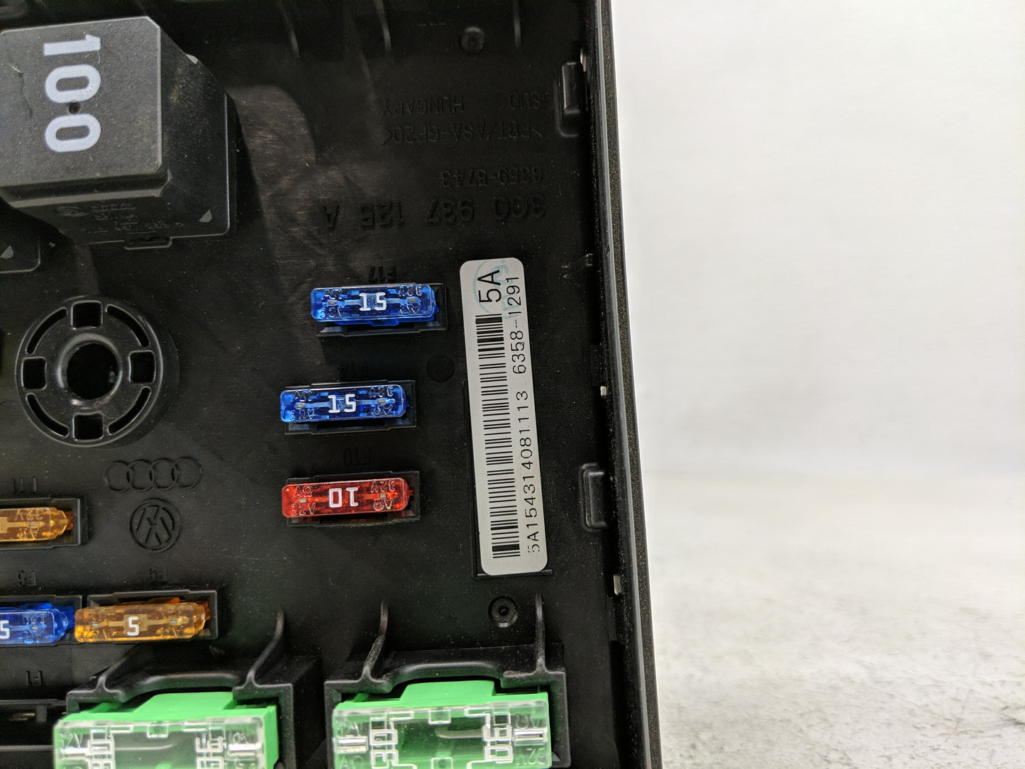 2012-2018 Volkswagen Tiguan Fusebox Fuse Box Panel Relay Module Fits Fits 2008 2009 2010 2012 2013 2014 2015 2016 2017 2018 