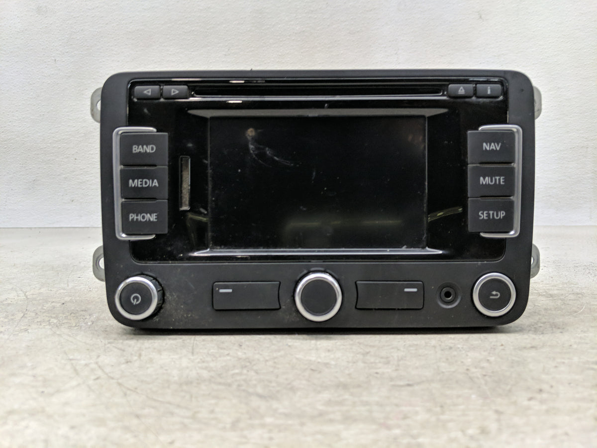 2009-2017 Volkswagen Tiguan Radio AM FM Cd Player Receiver Replacement P/N:VW RNS 315 NAR OEM Used Auto Parts - Oemusedautop