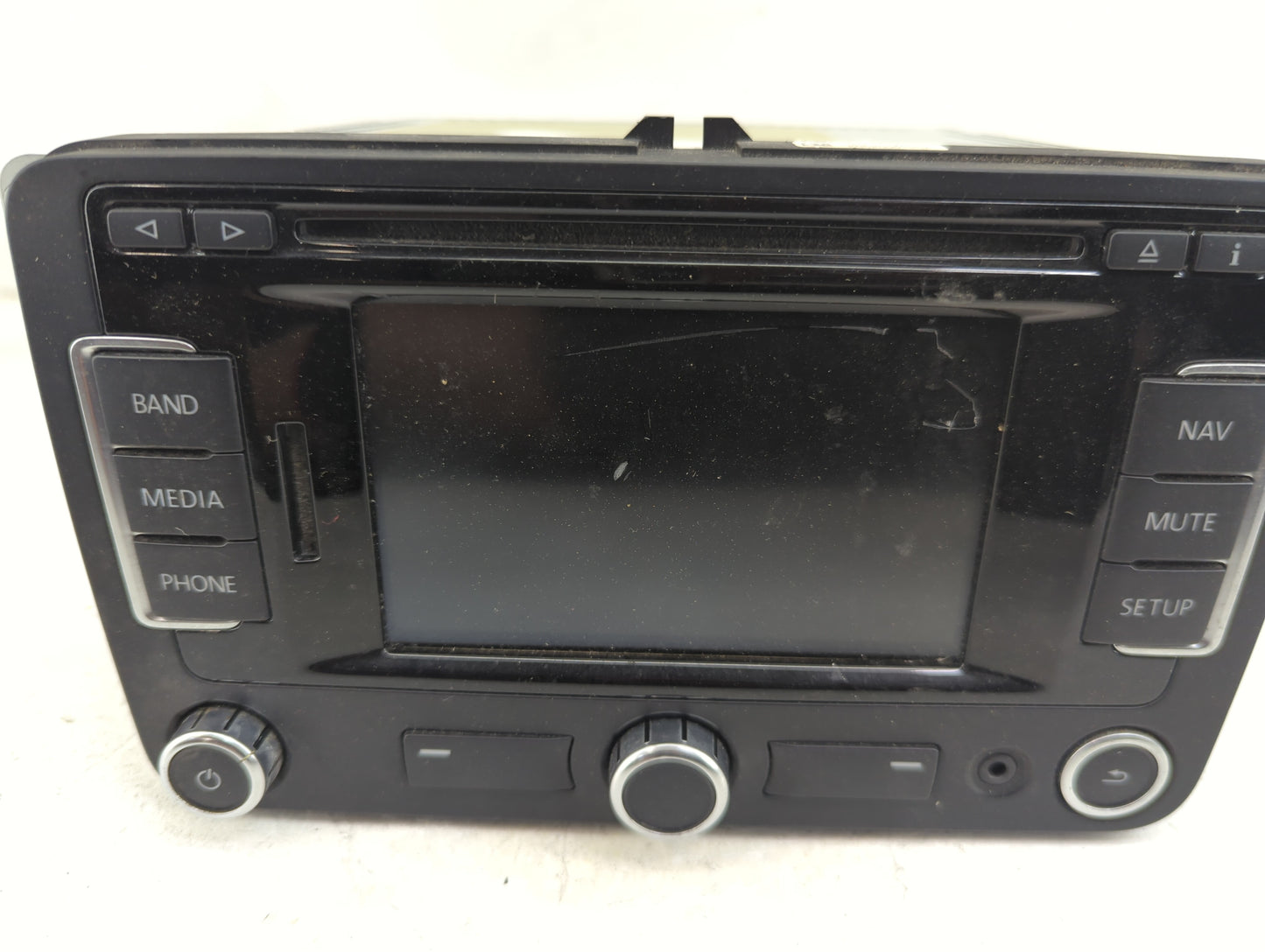 2009-2017 Volkswagen Tiguan Radio AM FM Cd Player Receiver Replacement P/N:1K0035274F VW RNS 315 NAR Fits OEM Used Auto Part