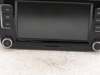 2009-2017 Volkswagen Tiguan Radio AM FM Cd Player Receiver Replacement P/N:1K0035188F 28372940 Fits OEM Used Auto Parts - Oe
