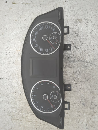 compare product 2014 Volkswagen Tiguan Instrument Cluster Speedometer Gauges P/N:5N0920973E Miles: Fits OEM Used Auto Parts