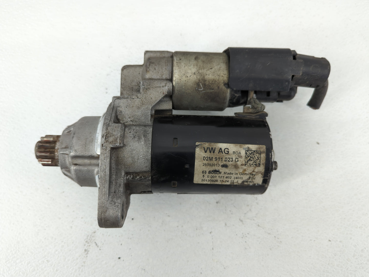 2009-2017 Volkswagen Tiguan Car Starter Motor Solenoid OEM P/N:02M 911 023 G Fits OEM Used Auto Parts - Oemusedautoparts1.co