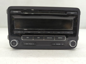 2009-2017 Volkswagen Tiguan Radio AM FM Cd Player Receiver Replacement P/N:5N0 035 164 D Fits OEM Used Auto Parts - Oemuseda
