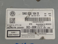 2009-2017 Volkswagen Tiguan Radio AM FM Cd Player Receiver Replacement P/N:5N0 035 164 D Fits OEM Used Auto Parts - Oemuseda