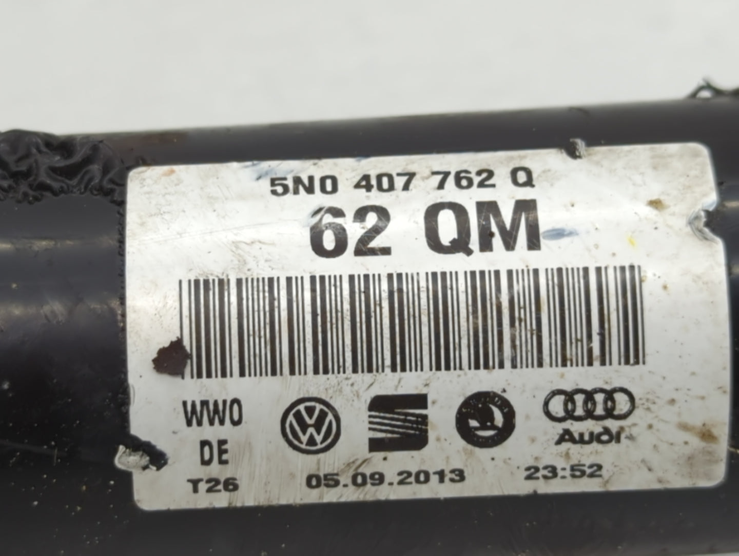 2009-2017 Volkswagen Tiguan Axle Shaft Rear Driver Cv C/v - Oemusedautoparts1.com