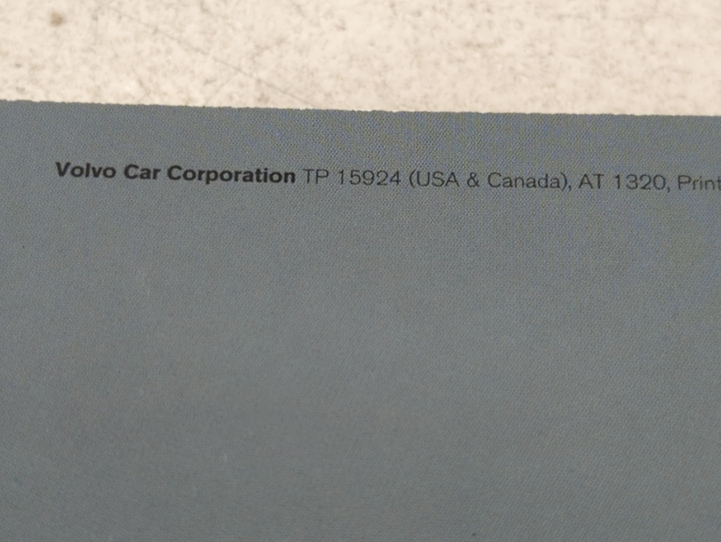 2014 Volvo S60 Owners Manual Book Guide P/N:15924 OEM Used Auto Parts - Oemusedautoparts1.com