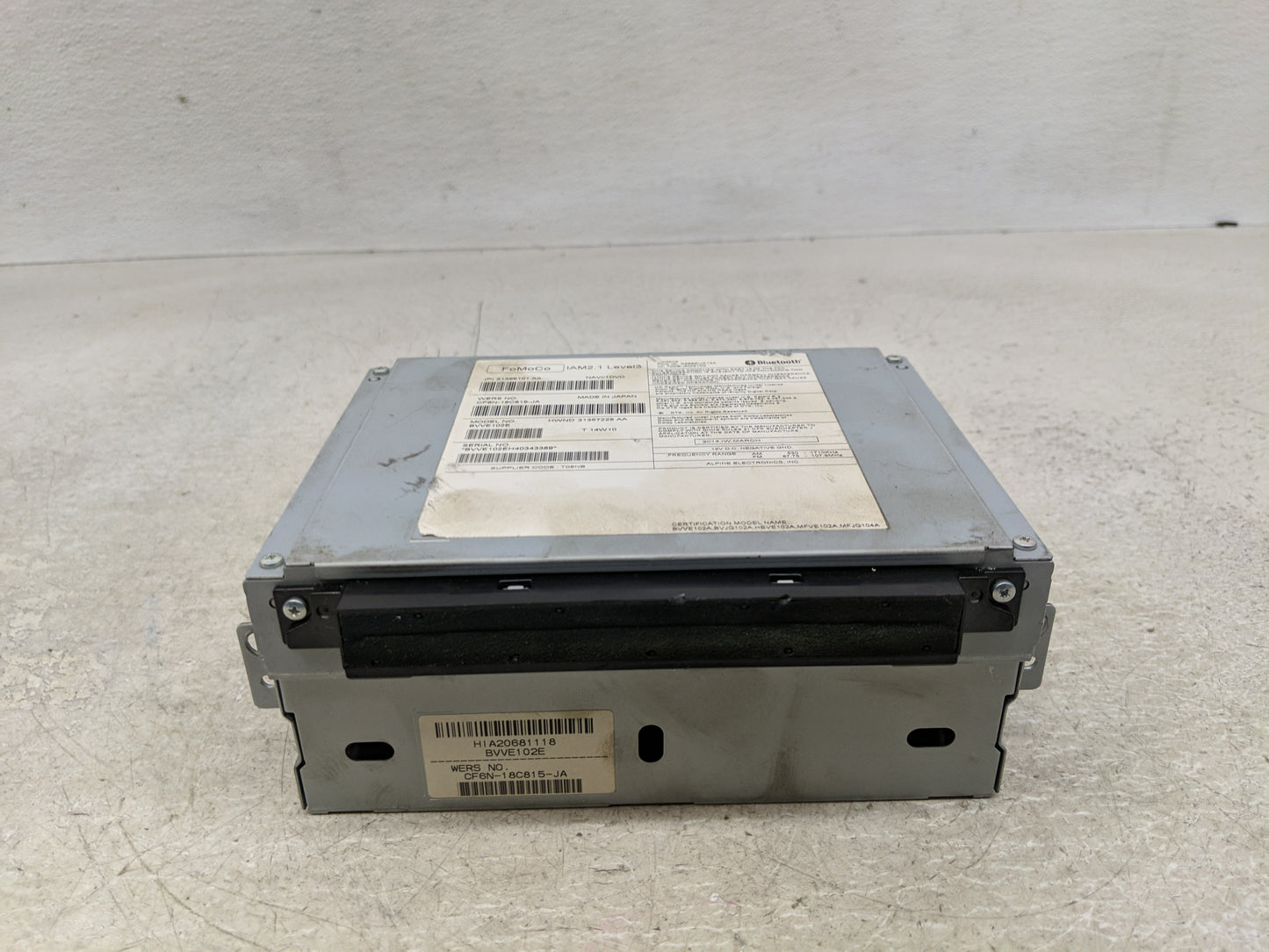 2014-2015 Volvo S60 Radio AM FM Cd Player Receiver Replacement P/N:CF6N-18C815-BA 31357213 AA Fits Fits 2014 2015 2016 OEM U