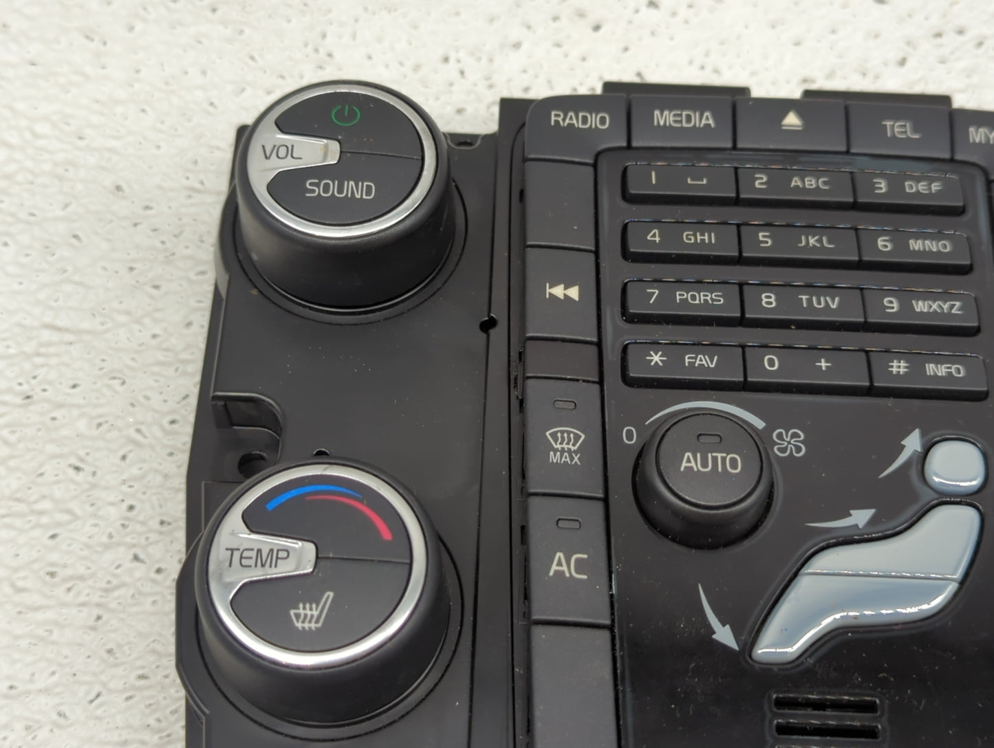 2014 Volvo S60 Climate Control Module Temperature AC/Heater Replacement P/N:31324827 Fits OEM Used Auto Parts - Oemusedautop