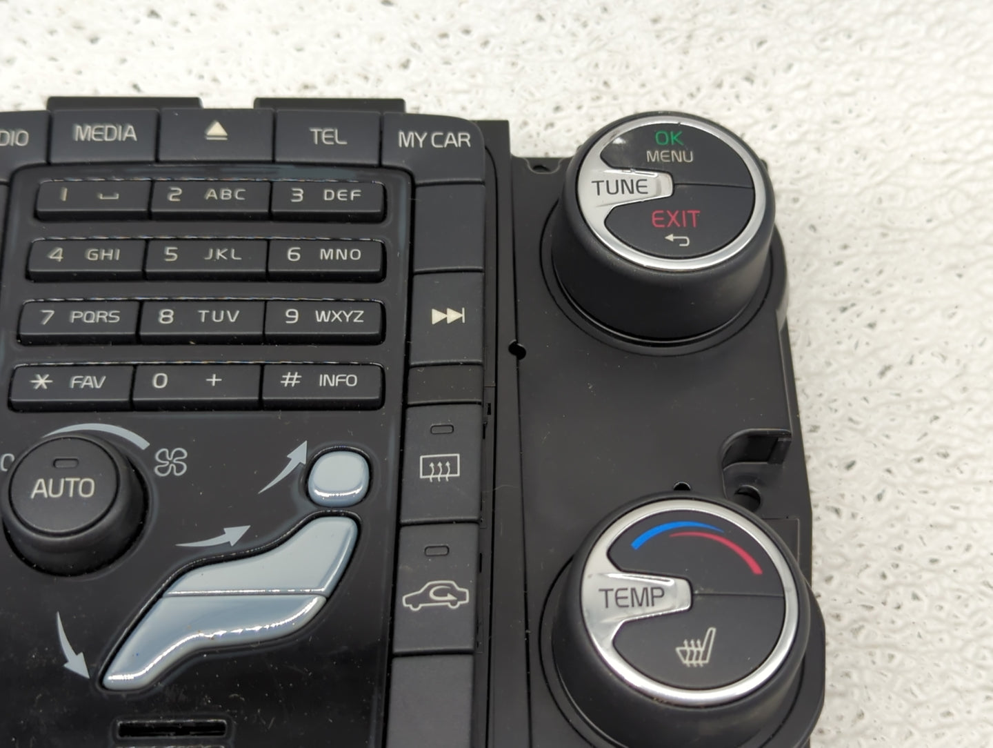 2014 Volvo S60 Climate Control Module Temperature AC/Heater Replacement P/N:31324827 Fits OEM Used Auto Parts - Oemusedautop