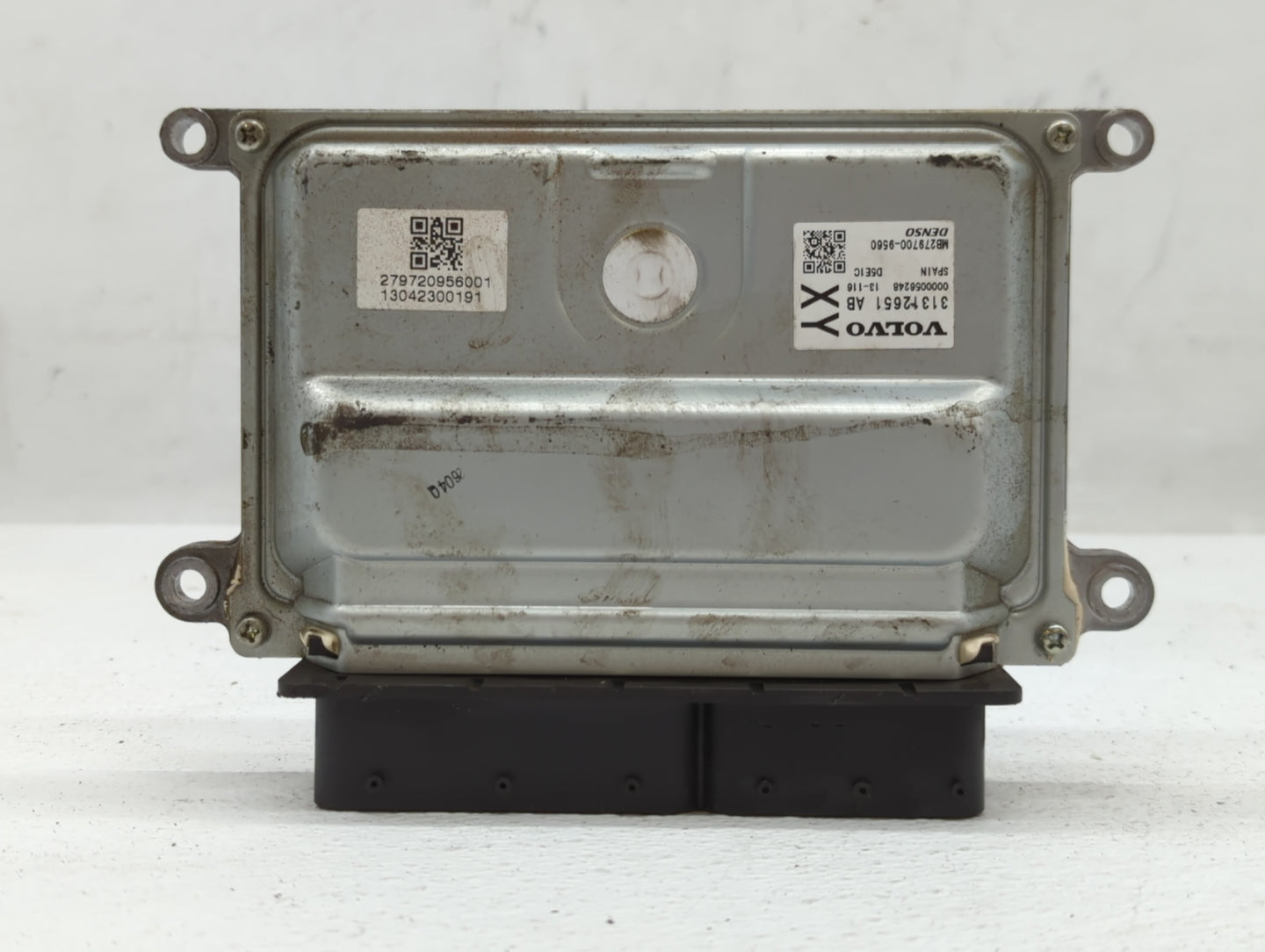 2013-2016 Volvo S60 PCM Engine Control Computer ECU ECM PCU OEM P/N:MB279700-9560 Fits Fits 2013 2014 2015 2016 OEM Used Aut