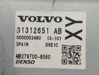 2013-2016 Volvo S60 PCM Engine Control Computer ECU ECM PCU OEM P/N:MB279700-9560 31312651 AB Fits Fits 2013 2014 2015 2016 