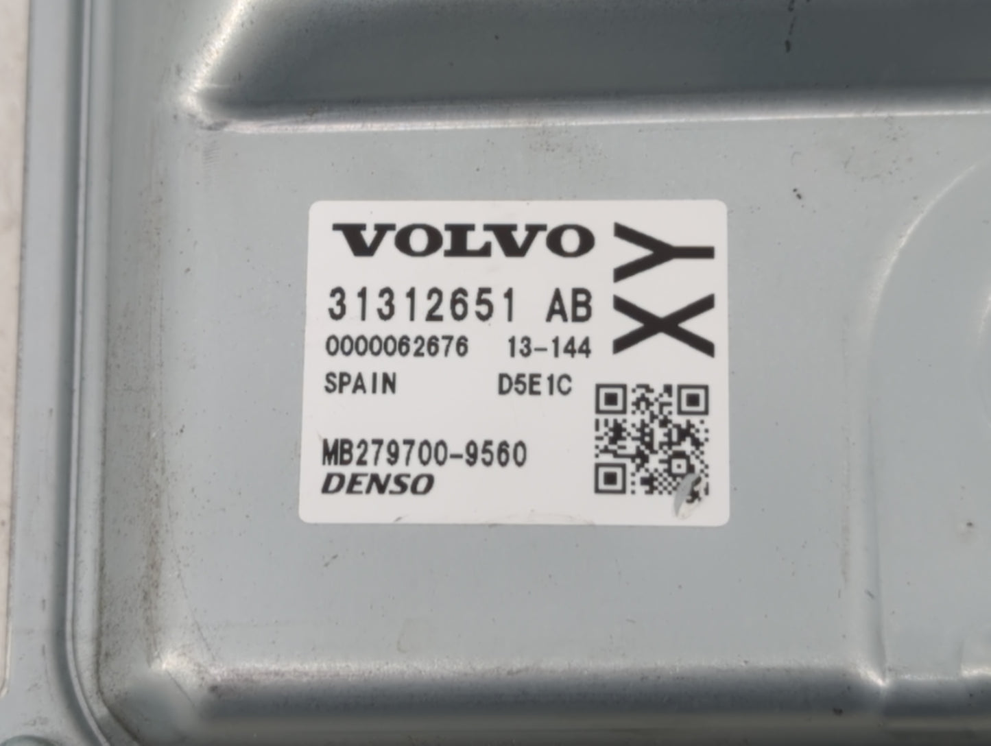 2013-2016 Volvo S60 PCM Engine Control Computer ECU ECM PCU OEM P/N:MB279700-9560 31312651 AB Fits Fits 2013 2014 2015 2016 