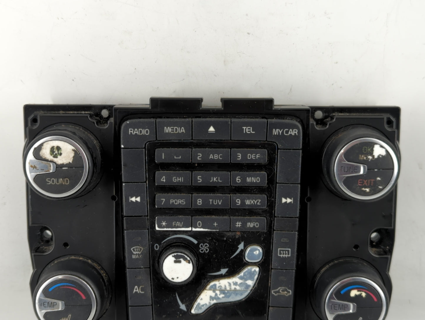 2014 Volvo S60 Climate Control Module Temperature AC/Heater Replacement P/N:PP+MD40 7923 Fits OEM Used Auto Parts - Oemuseda