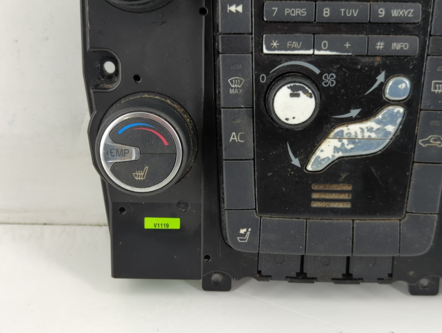 2014 Volvo S60 Climate Control Module Temperature AC/Heater Replacement P/N:PP+MD40 7923 Fits OEM Used Auto Parts - Oemuseda