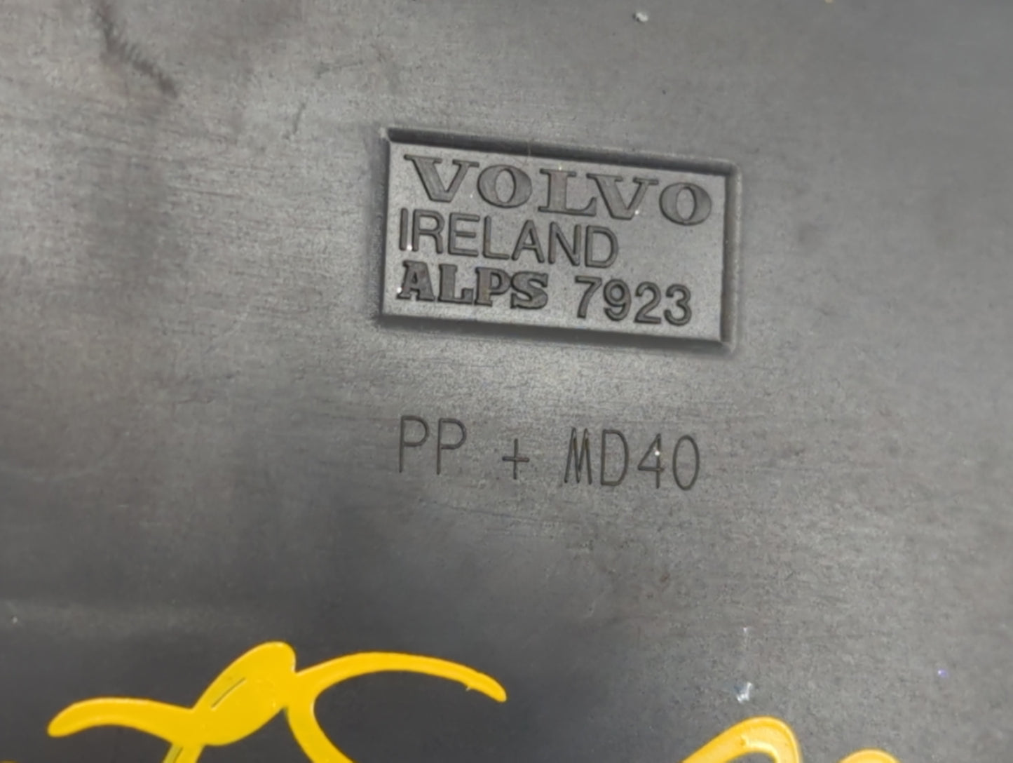 2014 Volvo S60 Climate Control Module Temperature AC/Heater Replacement P/N:PP+MD40 7923 Fits OEM Used Auto Parts - Oemuseda