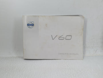 2014 Volvo V60 Owners Manual Book Guide OEM Used Auto Parts