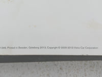2014 Volvo V60 Owners Manual Book Guide OEM Used Auto Parts - Oemusedautoparts1.com