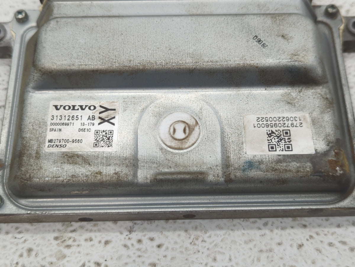2015-2016 Volvo V60 PCM Engine Control Computer ECU ECM PCU OEM P/N:31312651AB Fits 2013 2014 2015 2016 OEM Used Auto Parts 