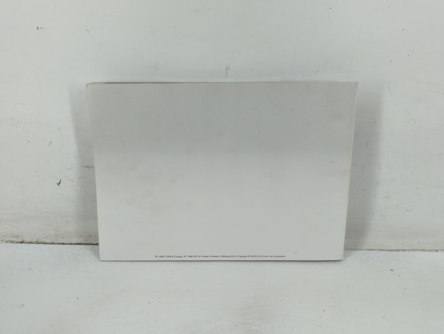 2014 Volvo V60 Owners Manual Book Guide OEM Used Auto Parts - Oemusedautoparts1.com