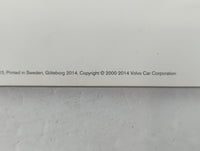 2014 Volvo V60 Owners Manual Book Guide OEM Used Auto Parts - Oemusedautoparts1.com
