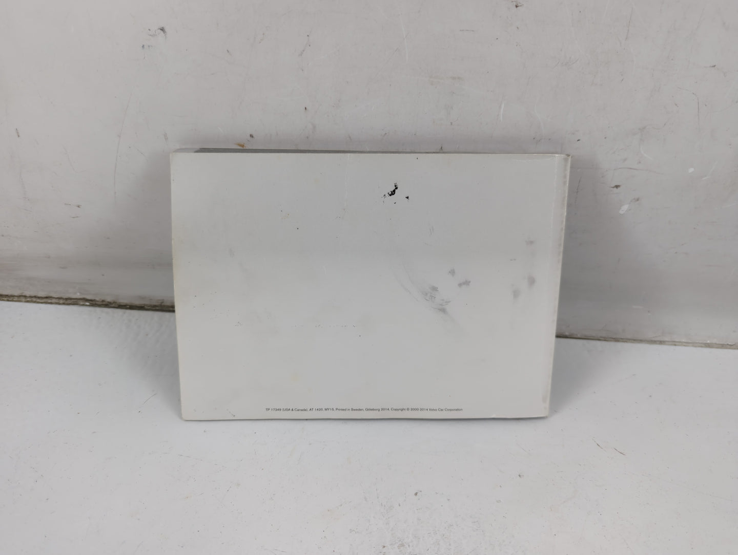 2014 Volvo V60 Owners Manual Book Guide OEM Used Auto Parts - Oemusedautoparts1.com