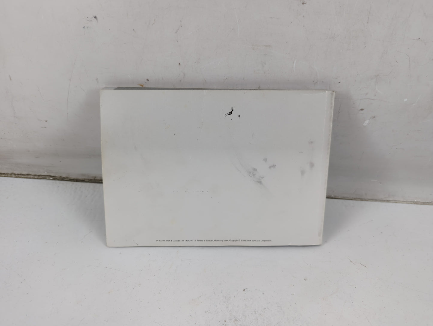 2014 Volvo V60 Owners Manual Book Guide OEM Used Auto Parts - Oemusedautoparts1.com