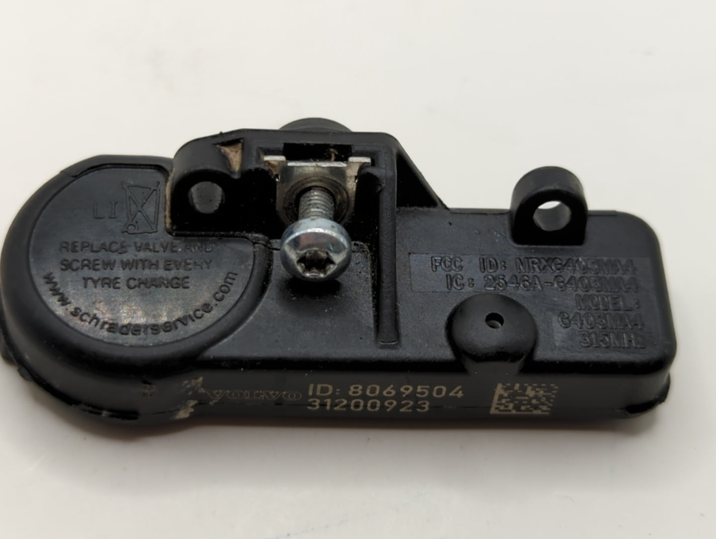 2014 Volvo Xc90 Tire Pressure Monitoring System Sensor Tpms - Oemusedautoparts1.com