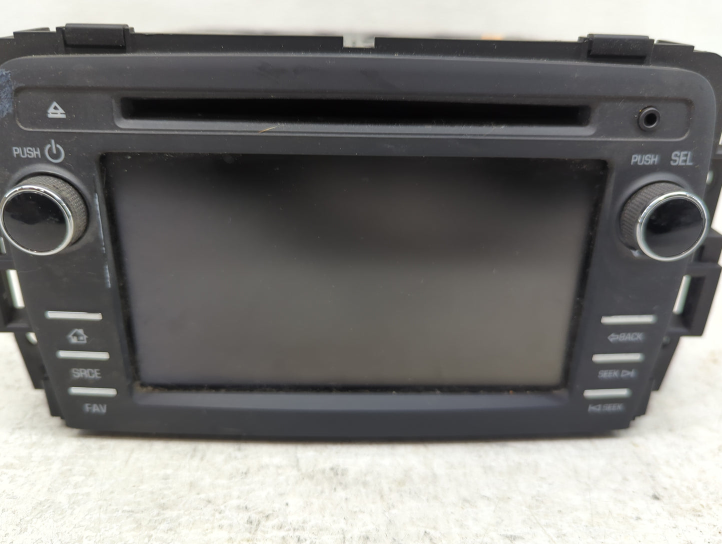 2013-2014 Chevrolet Traverse Radio AM FM Cd Player Receiver Replacement P/N:23162866 Fits Fits 2013 2014 OEM Used Auto Parts