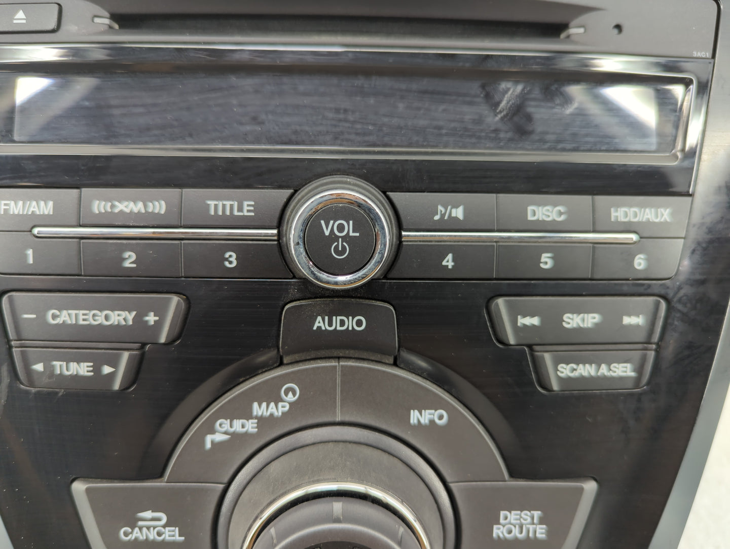 2013-2015 Acura Ilx Radio AM FM Cd Player Receiver Replacement P/N:39540-TX6-A130-M1 Fits Fits 2013 2014 2015 OEM Used Auto 